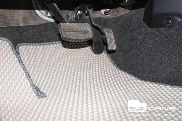 Mitsubishi Pajero Sport с пластиковым упором и идеальной формой продукции от EVA-DRIVE