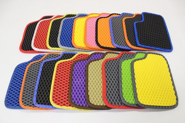 Автомобильные коврики EVA-DRIVE могут окрашиваться практически в любые цвета